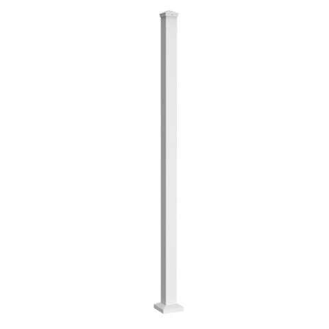 Sunbelly Standard Screen Post - White